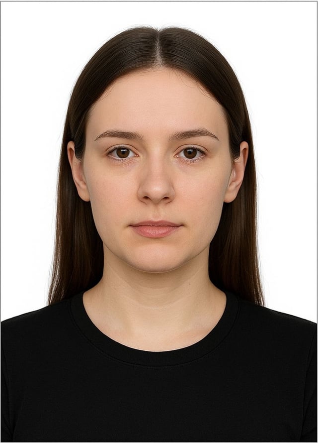 Woman’s Passport Style Id Photo