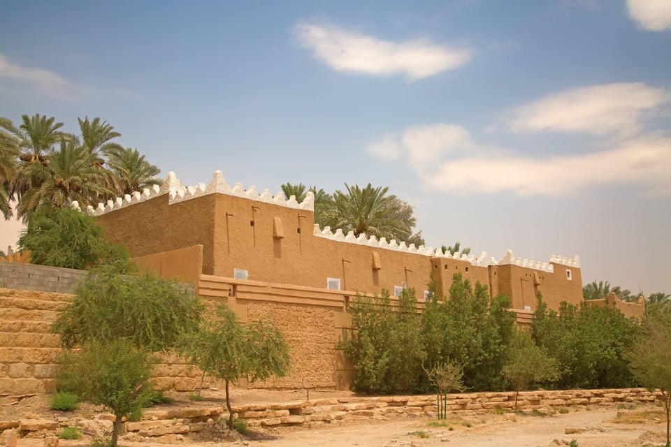 Streets Of The Old City Diriyah Near Ar Riyadh