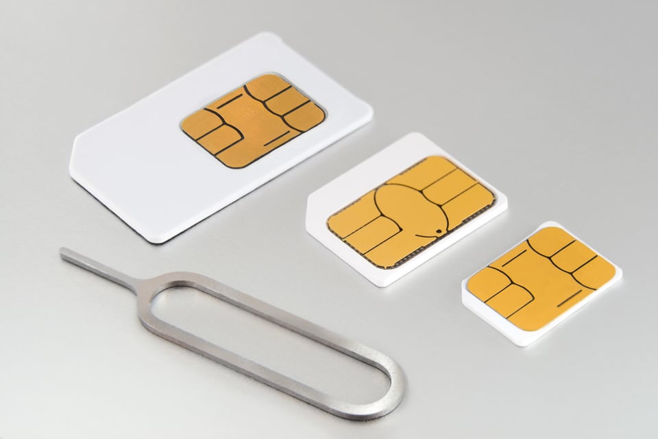 Three Types Of Gsm Sim Cards