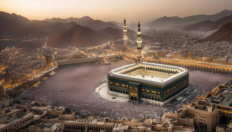 Masjid Al Haram In Mecca Saudi Arabia